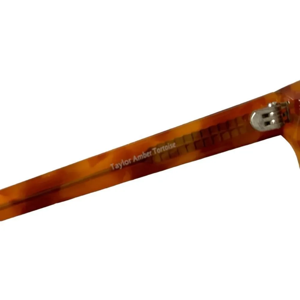 Fetch Taylor Amber Tortoise Readers Sunglasses